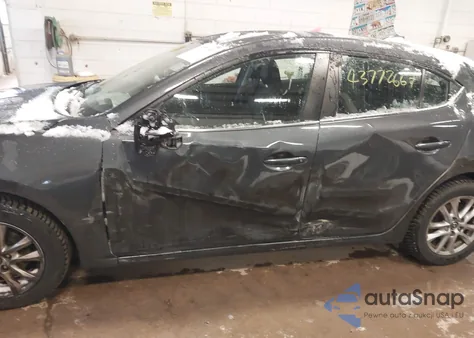 2014 Mazda Mazda3 I Grand Touring z USA, uszkodzony, nr VIN JM1BM1M76E1173534